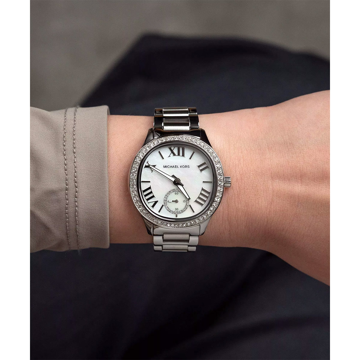 Reloj Michael Kors Sage de Dama MK4807 Plateado - Imagen 4