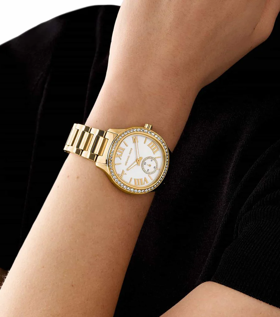 Reloj Michael Kors Sage MK4805 Dorado Femenino - Imagen 6
