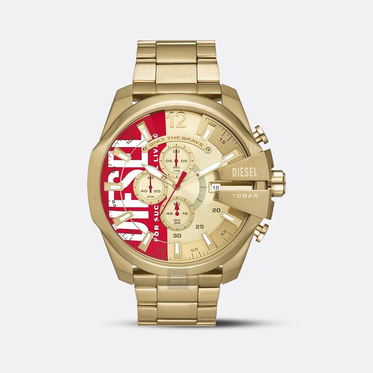 Reloj Diesel DZ4642 Mega Chief Dorado de Hombre