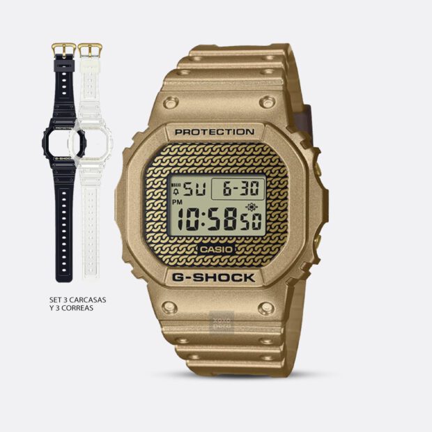 Set Reloj Casio G-Shock de Hombre DWE-5600HG-1