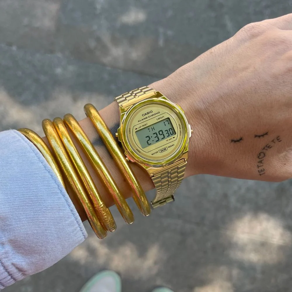 Reloj Casio A171WEG-9A Vintage Dorado Digital - Imagen 7