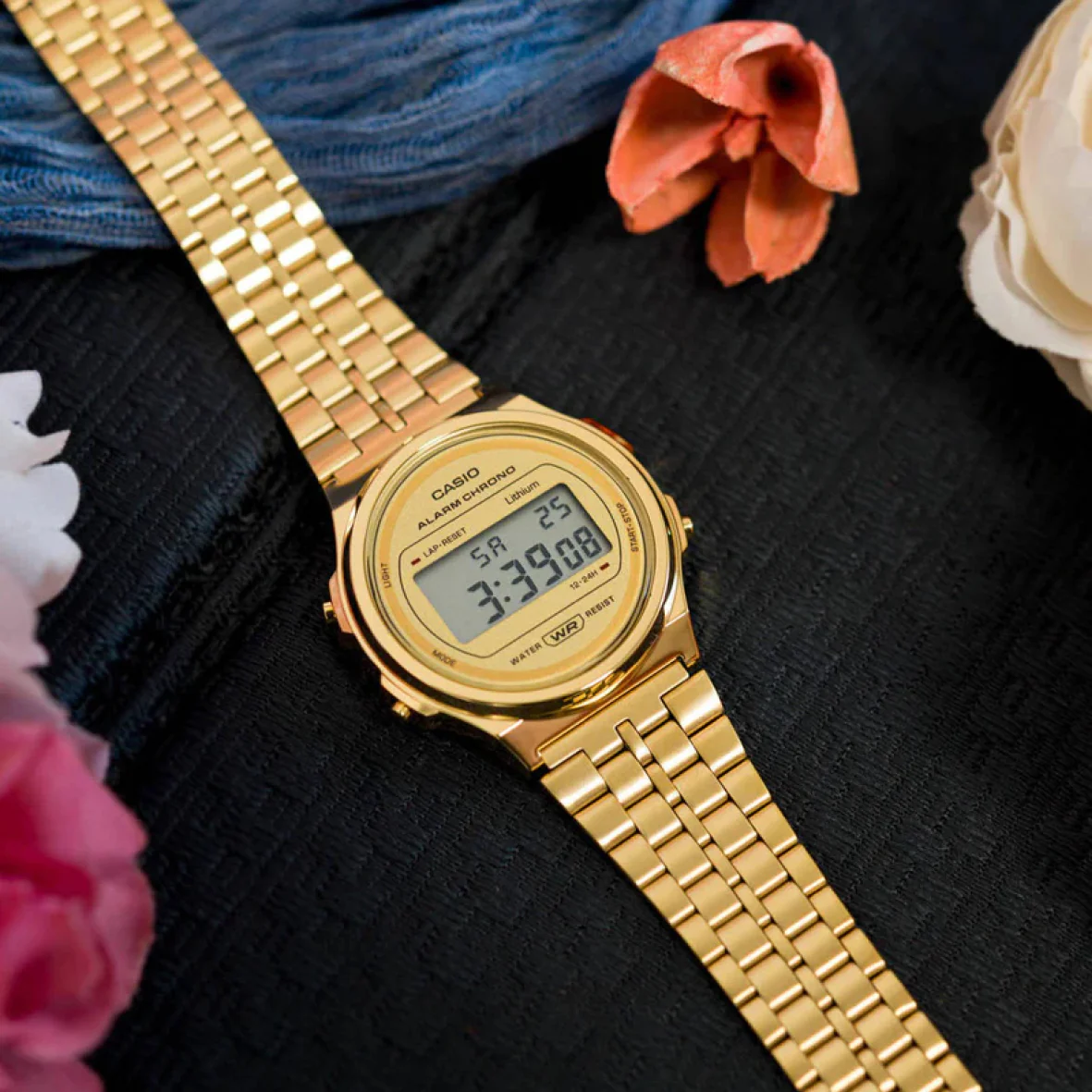 Reloj Casio A171WEG-9A Vintage Dorado Digital - Imagen 5