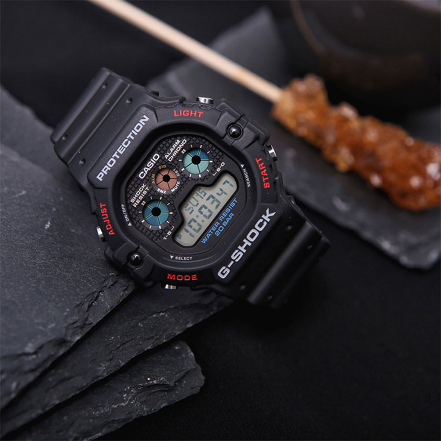Reloj Casio G-Shock DW-5900-1 de Hombre Acuático - Imagen 6
