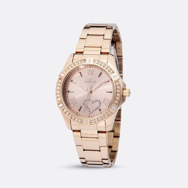 Invicta Angel 49843 Oro Rosa Corazón de Mujer