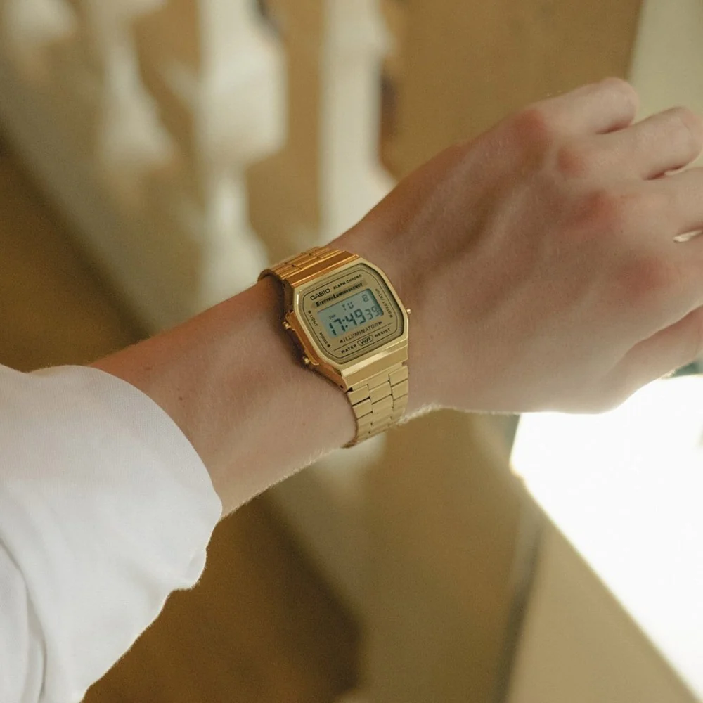 Reloj Casio Vintage A168WG-9 Dorado Unisex - Imagen 8