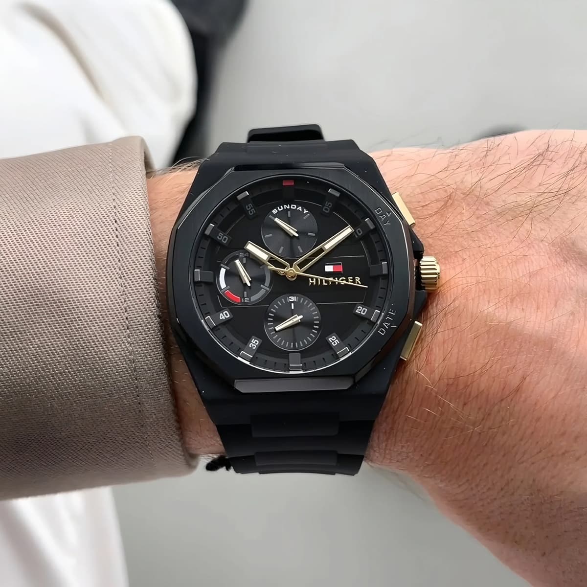 Reloj Tommy Hilfiger 1792120 Deportivo Negro - Imagen 5