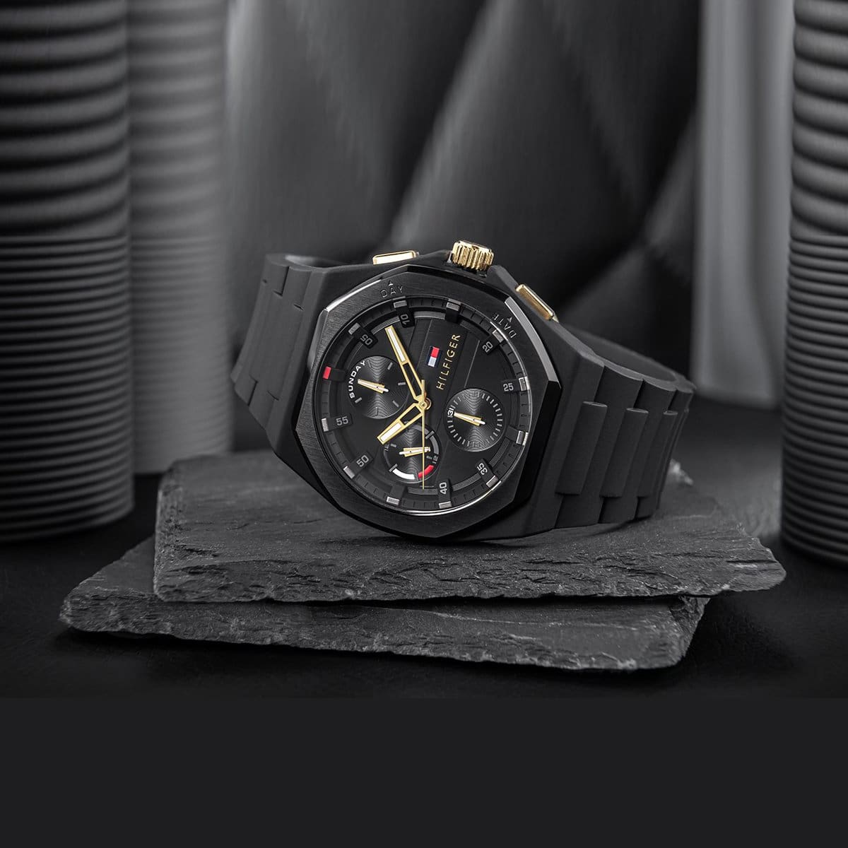 Reloj Tommy Hilfiger 1792120 Deportivo Negro - Imagen 3