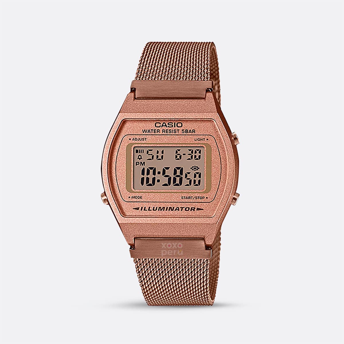 Casio B640WMR-5A Vintage Correa Tipo Malla