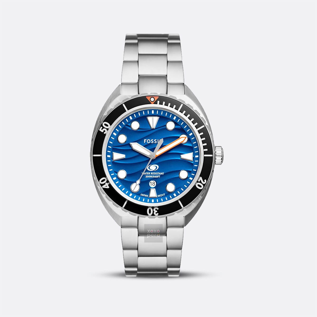 Reloj Fossil Breaker Acero Inoxidable de Caballero