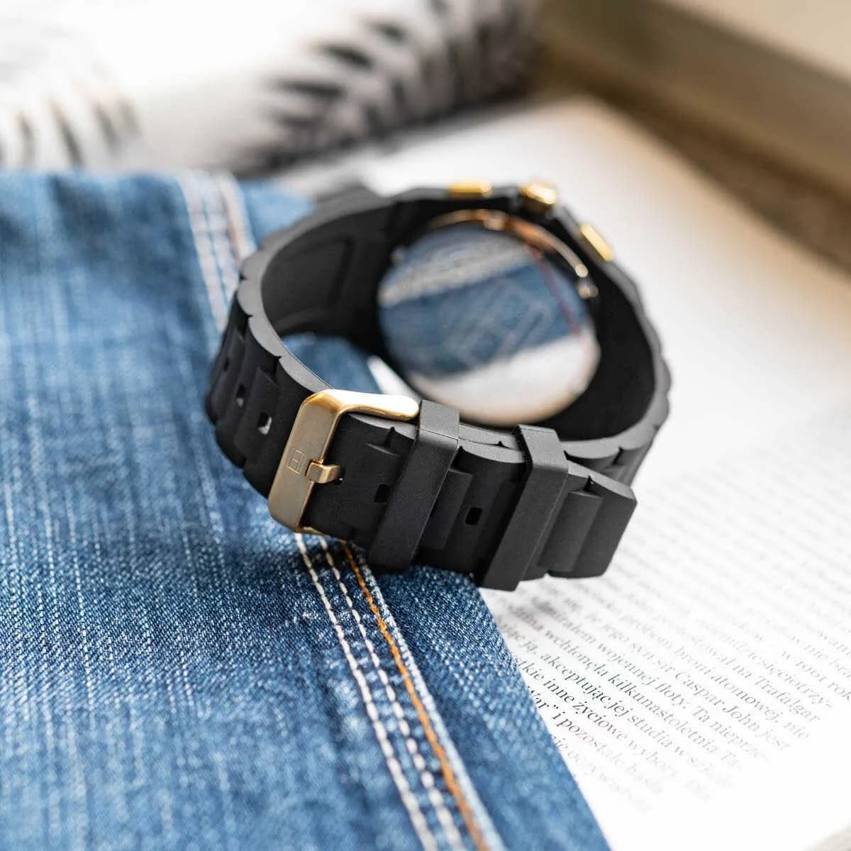 Reloj Tommy Hilfiger 1792120 Deportivo Negro - Imagen 6