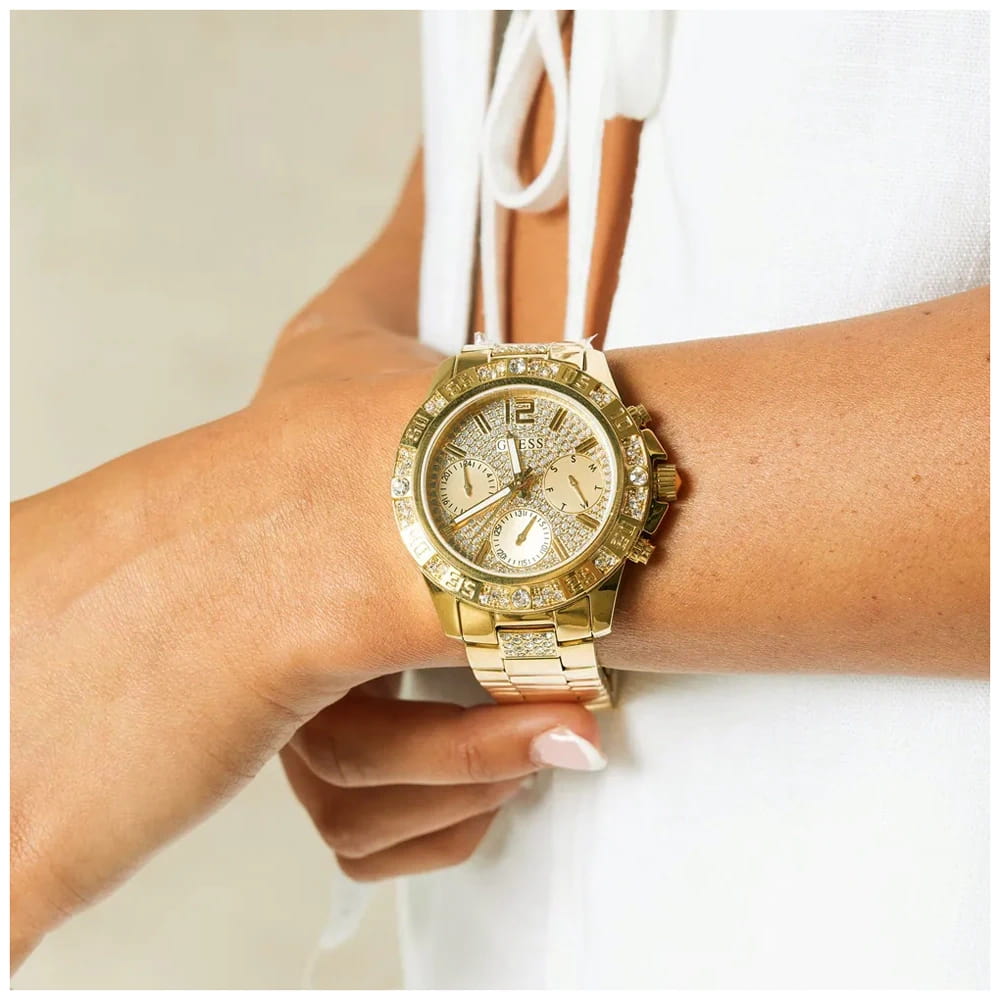 Reloj de Mujer GUESS Majesty GW0771L2 Dorado - Imagen 5