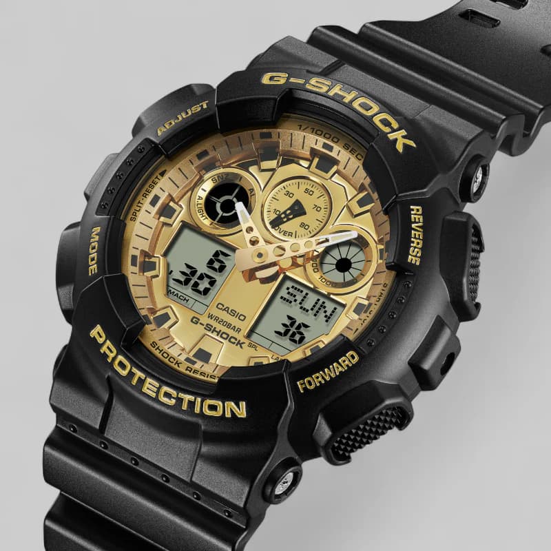 Reloj Casio Negro GA-100GGB-1A9 de Hombre - Imagen 2