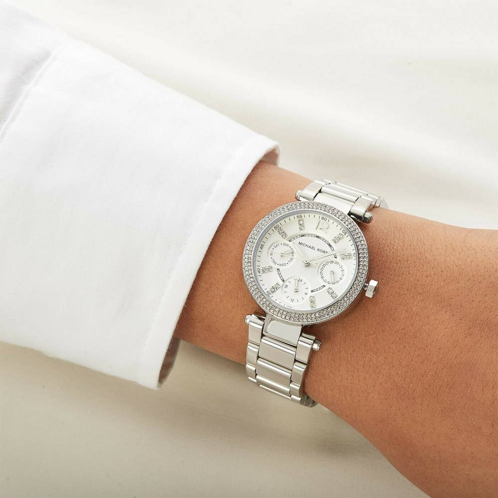 Michael Kors MK5353 Plateado Parker de Mujer - Imagen 2