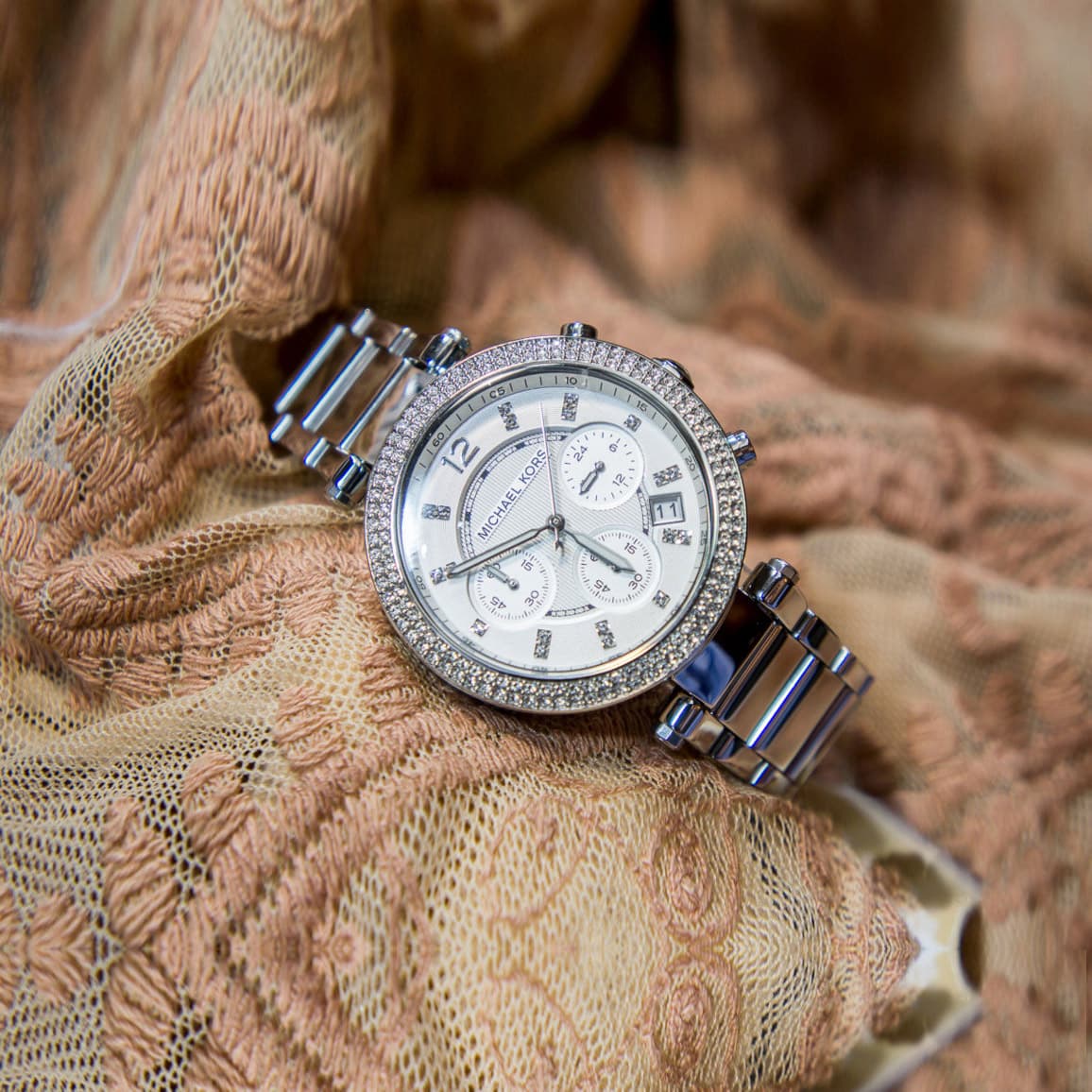 Michael Kors MK5353 Plateado Parker de Mujer - Imagen 3