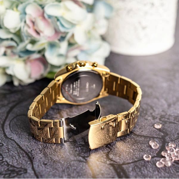 Reloj Guess GW0690L4 Dorado Colores de Mujer - Imagen 6